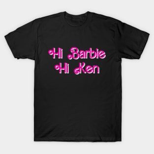 Hi Barbie Hi Ken T-Shirt